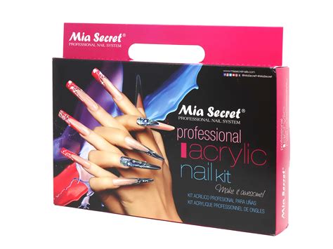 mia secret nail|mia's secret acrylic nail kit.